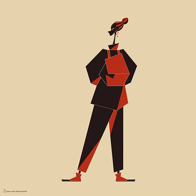 Le sac à dos rouge !
